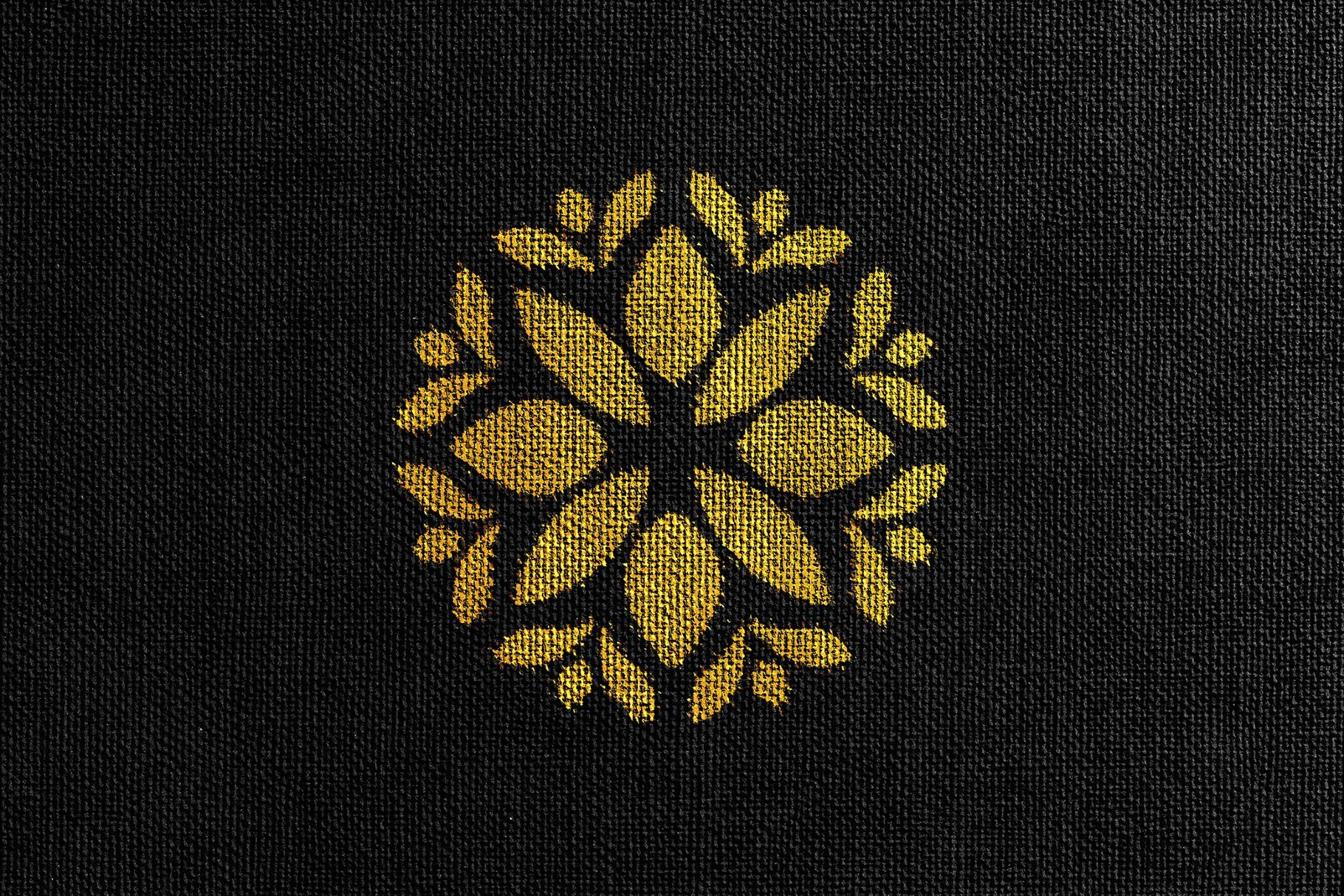 Fabric Printing Text Effect