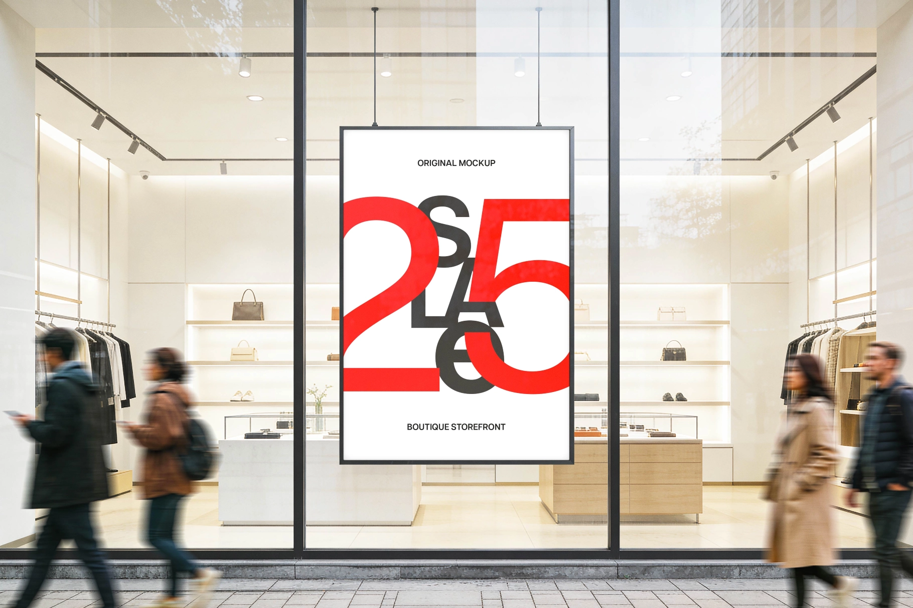 Boutique Storefront Mockup