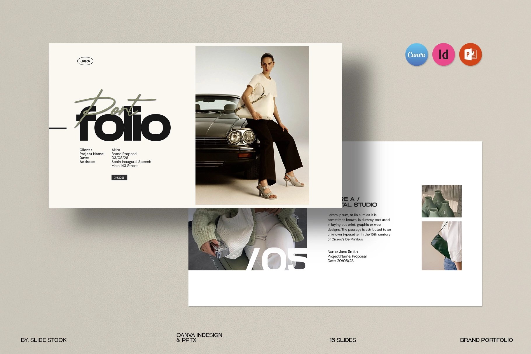 Brand Portfolio Template