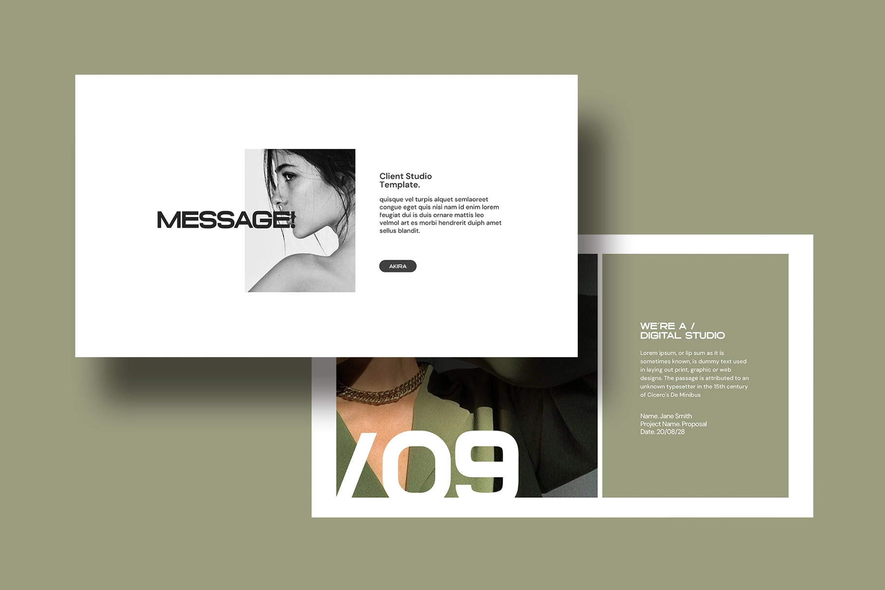 Brand Portfolio Template