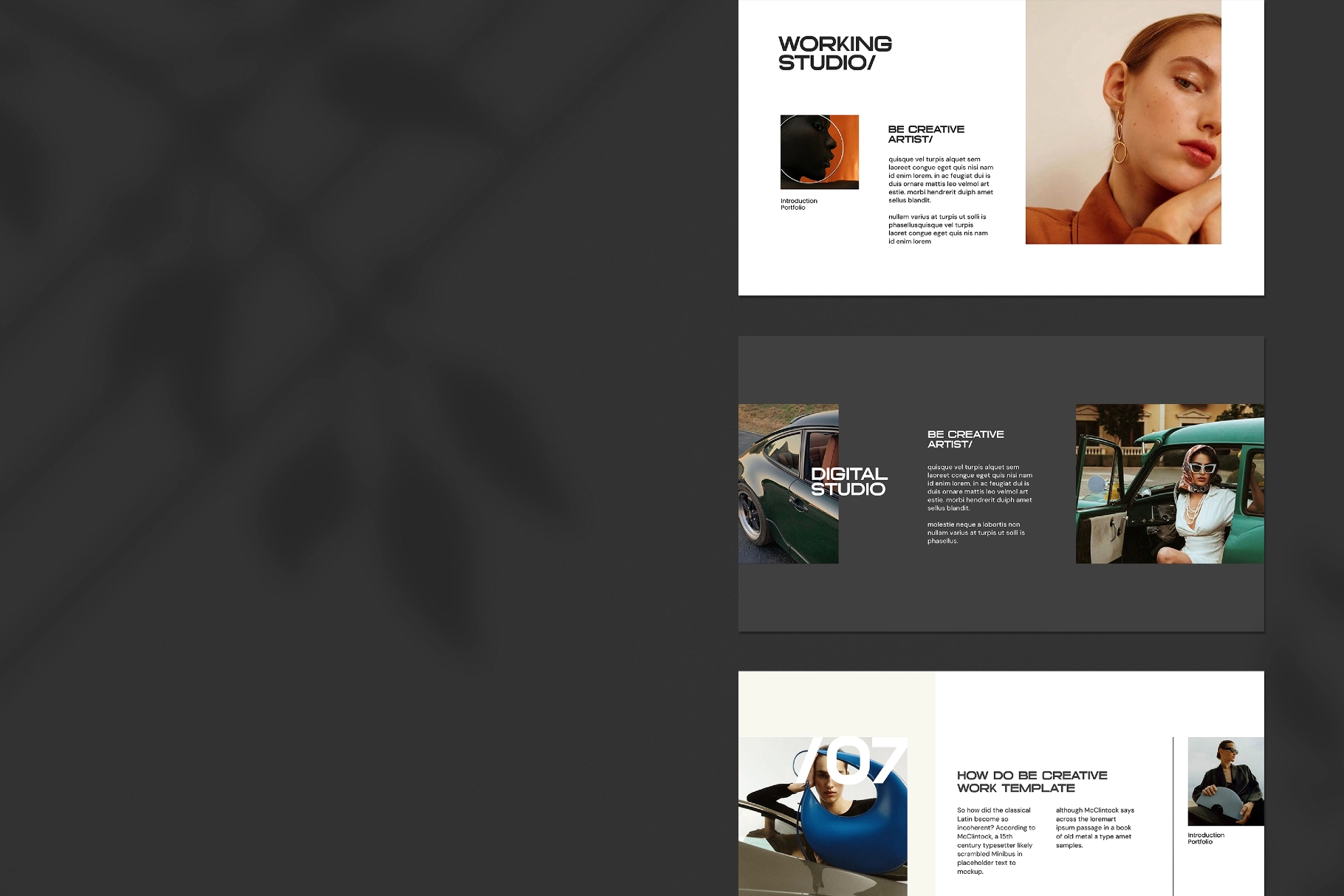 Brand Portfolio Template