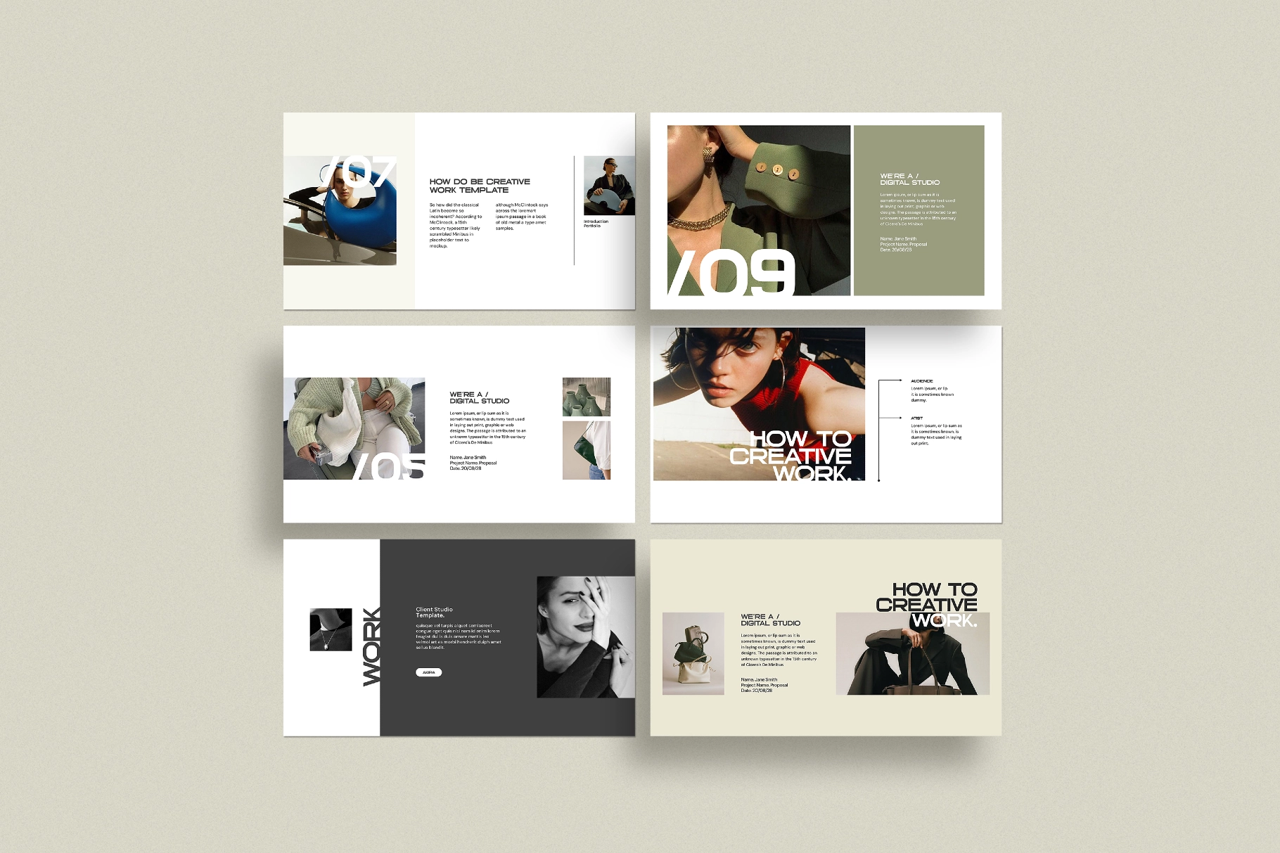Brand Portfolio Template
