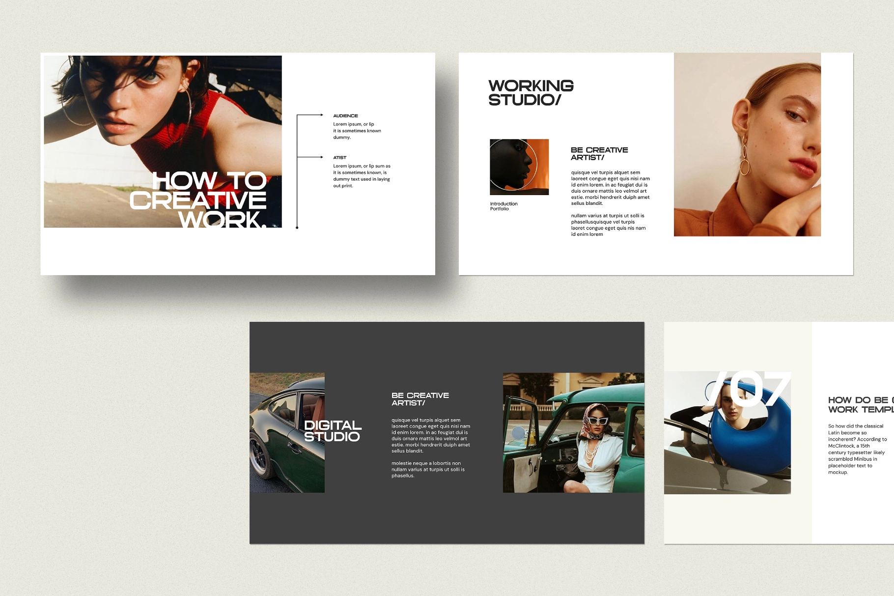 Brand Portfolio Template