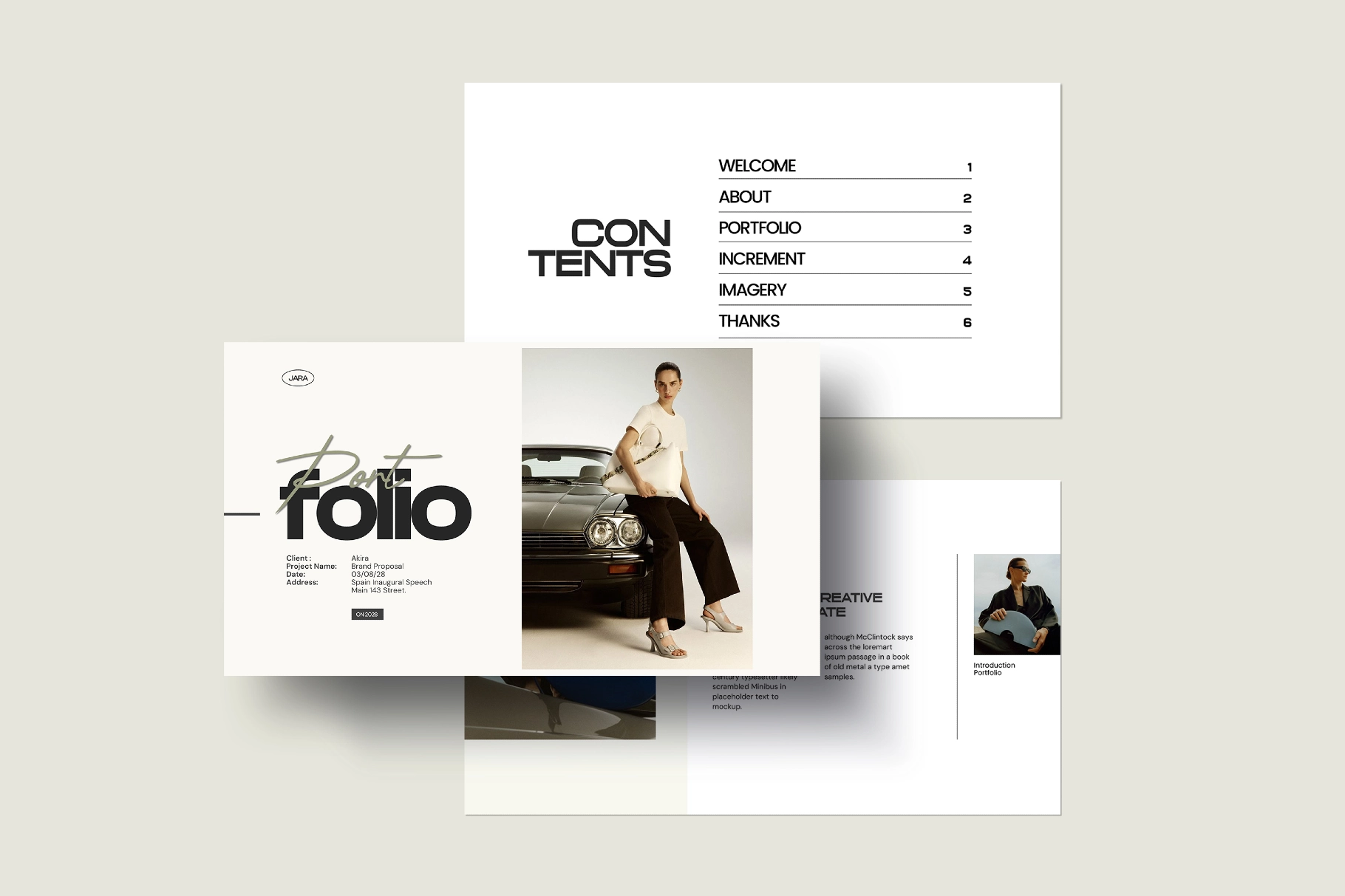 Brand Portfolio Template