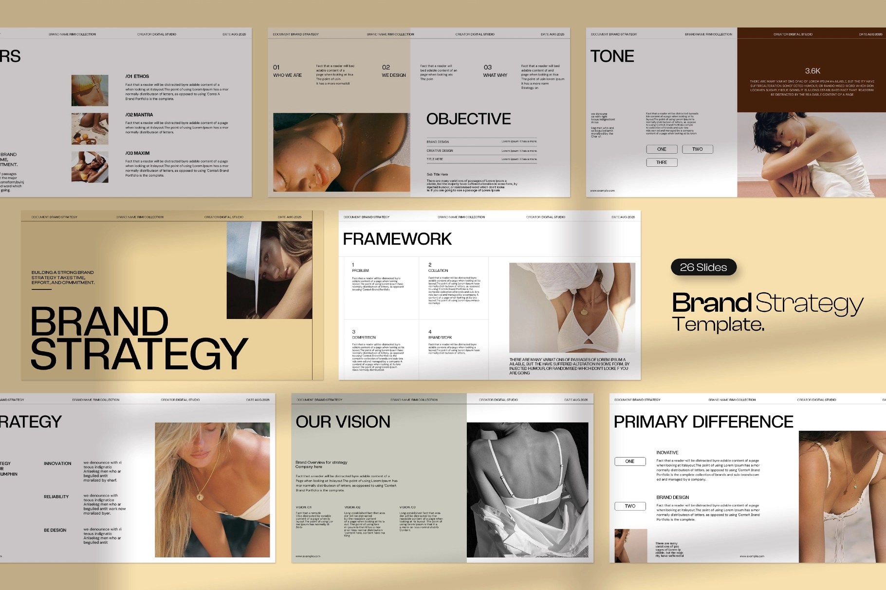 Brand Strategy Presentation Template