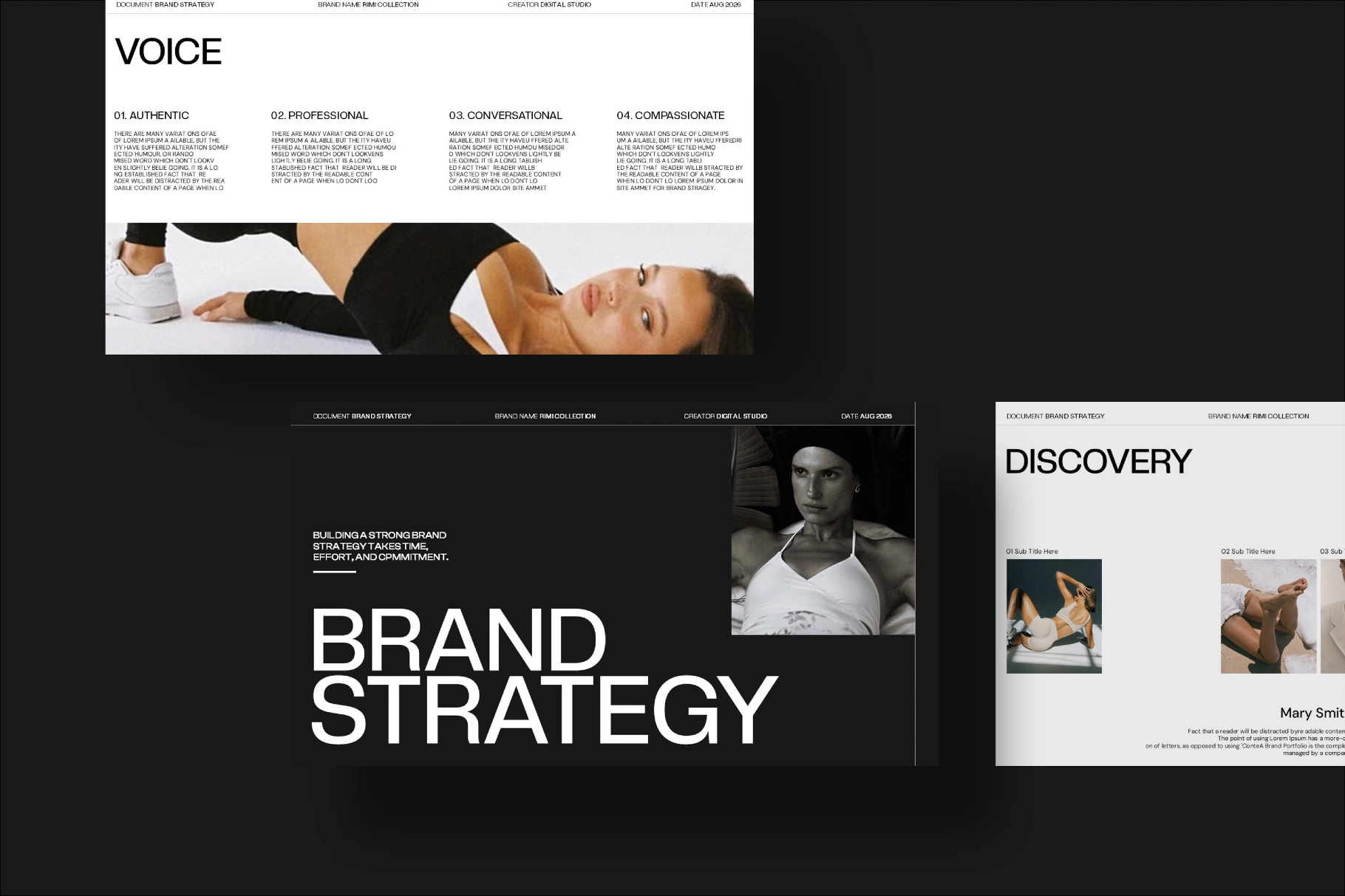 Brand Strategy Presentation Template