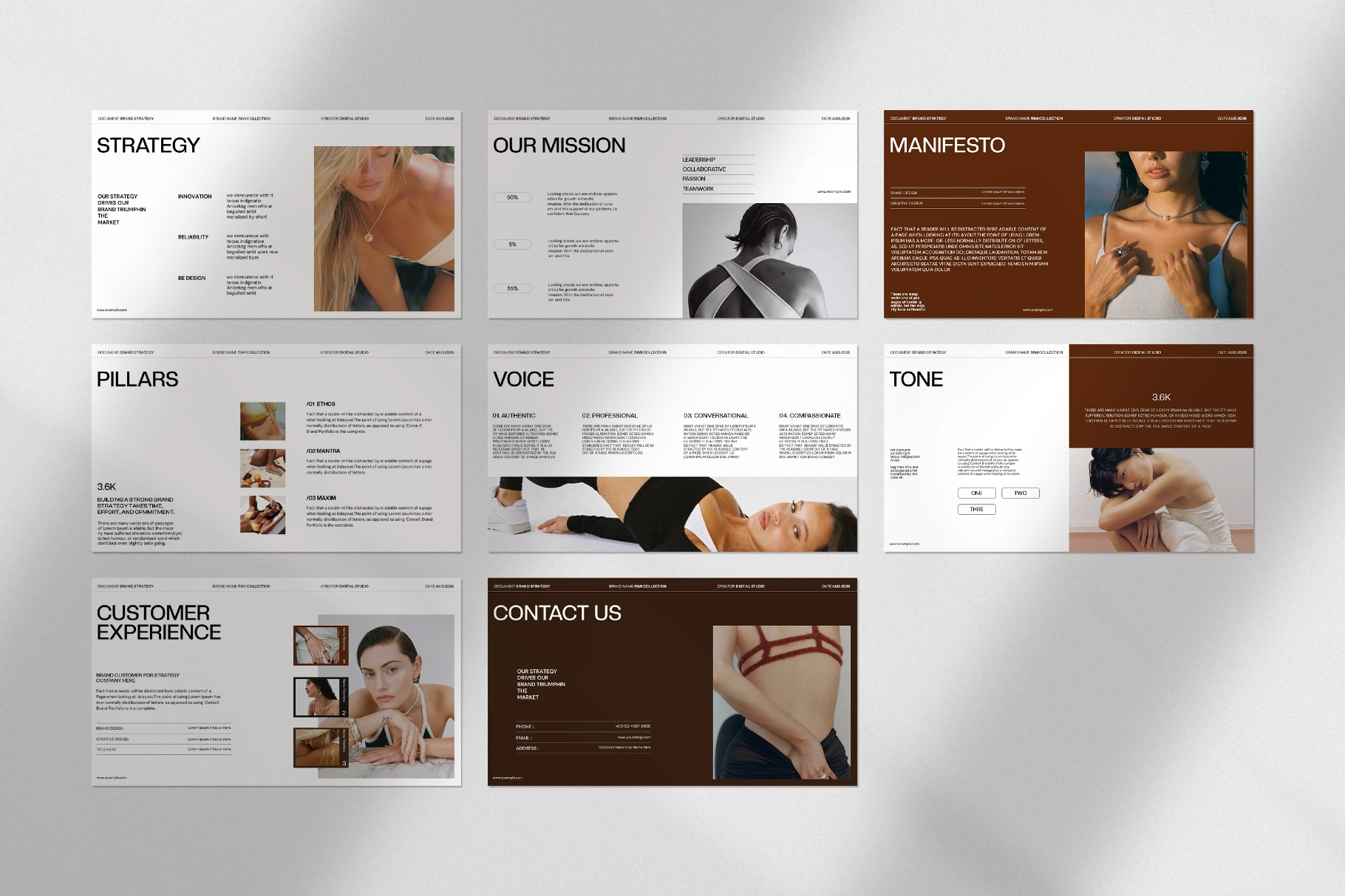 Brand Strategy Presentation Template