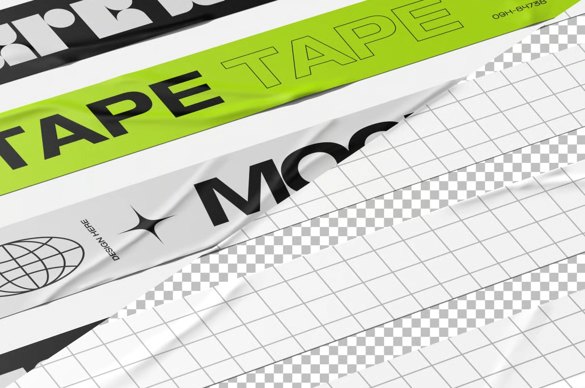 Adhesive Tape Mockup