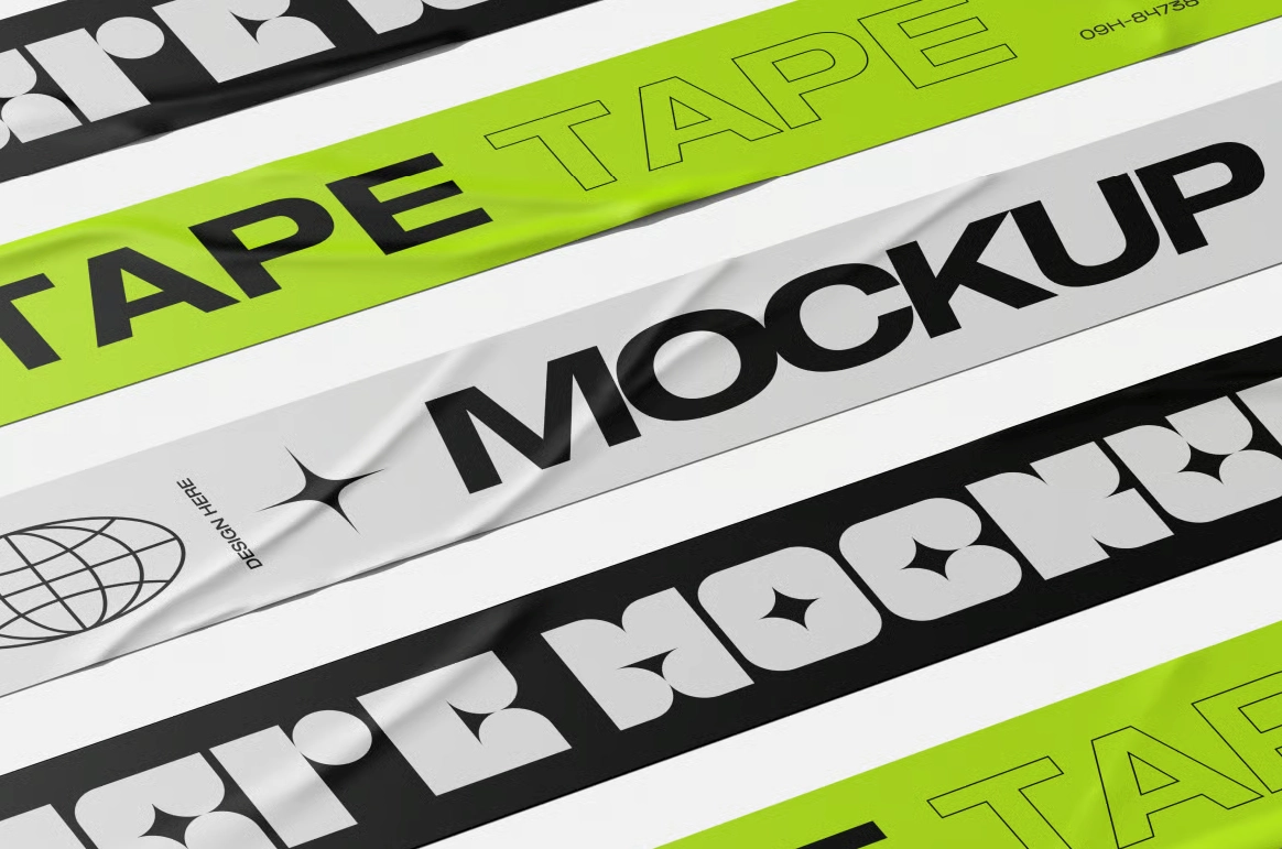 Adhesive Tape Mockup