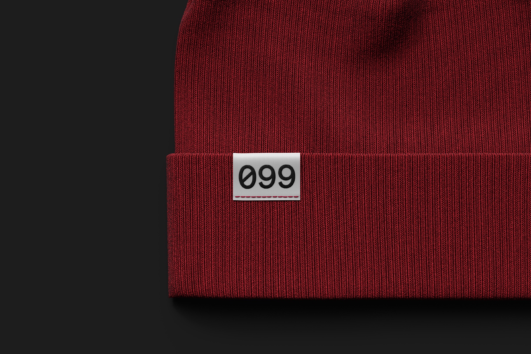 Beanie Side Mockup