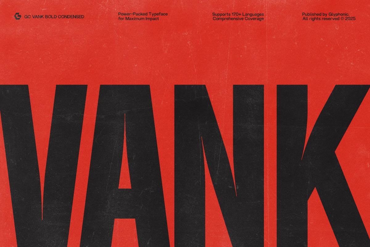 GC Vank - Strong Bold Condensed
