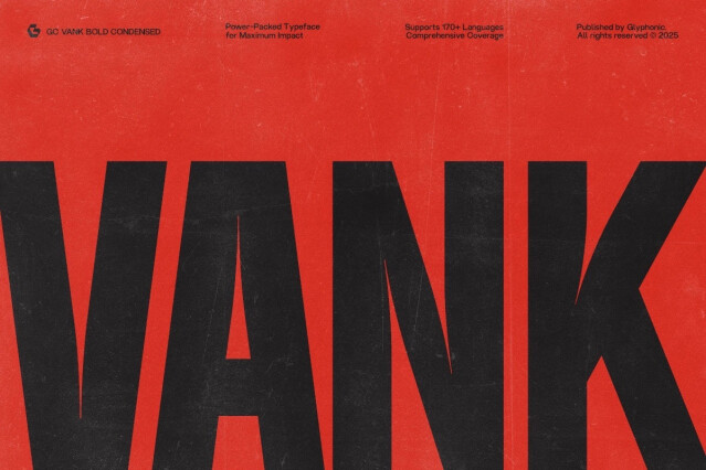 GC Vank - Strong Bold Condensed