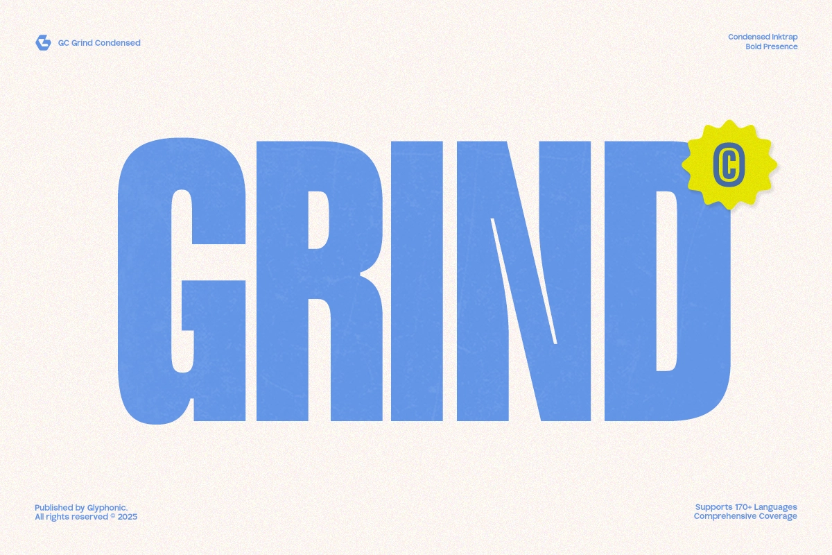 GC Grind - Bold Condensed Fonts