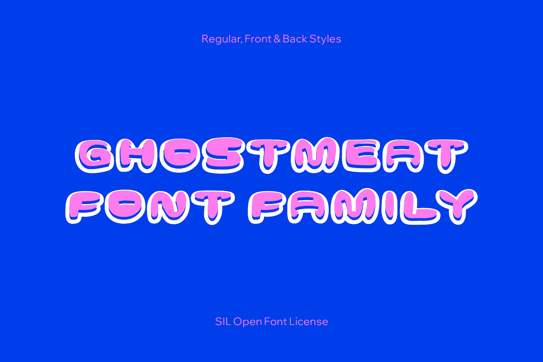 Ghostmeat Font Family