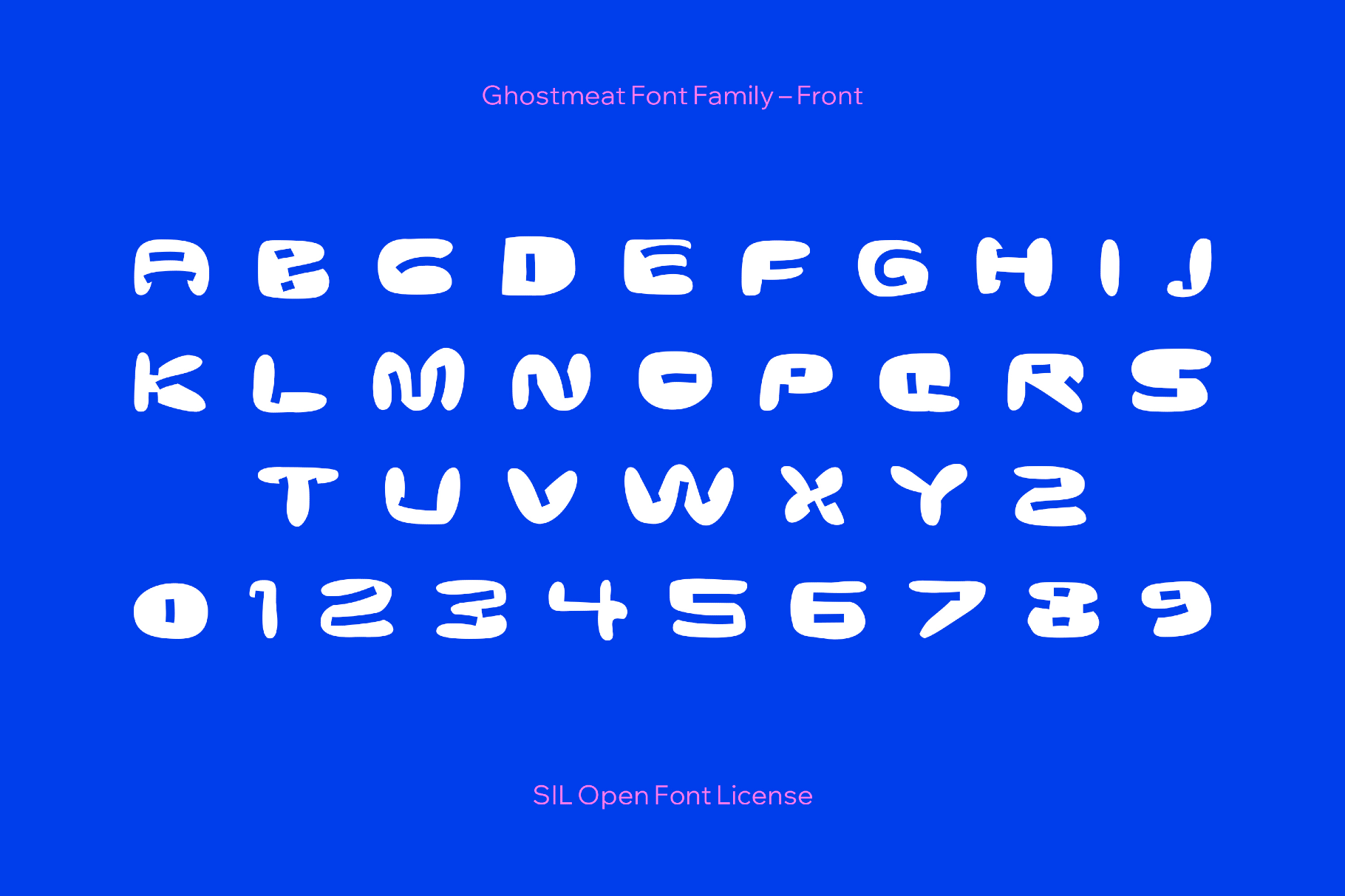 Ghostmeat Font Family