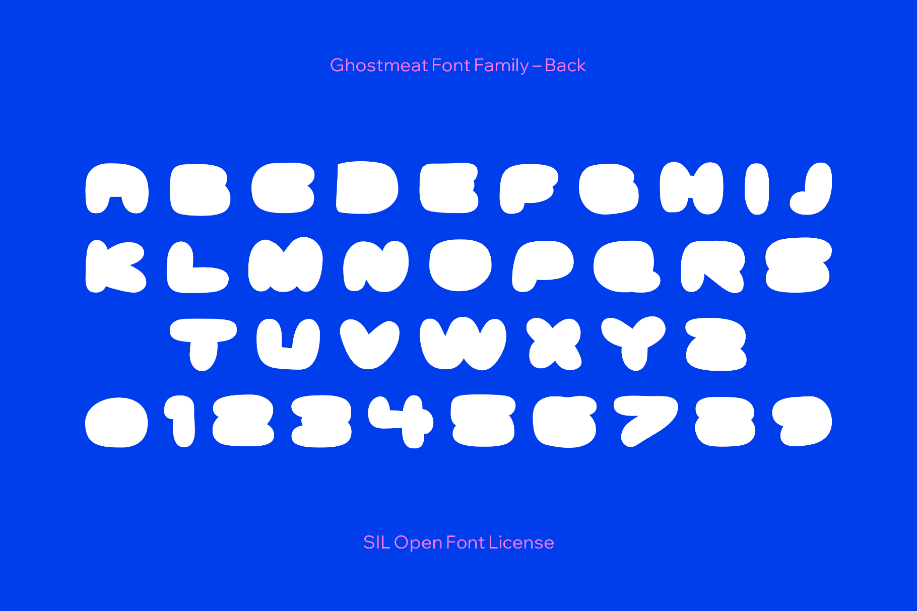Ghostmeat Font Family