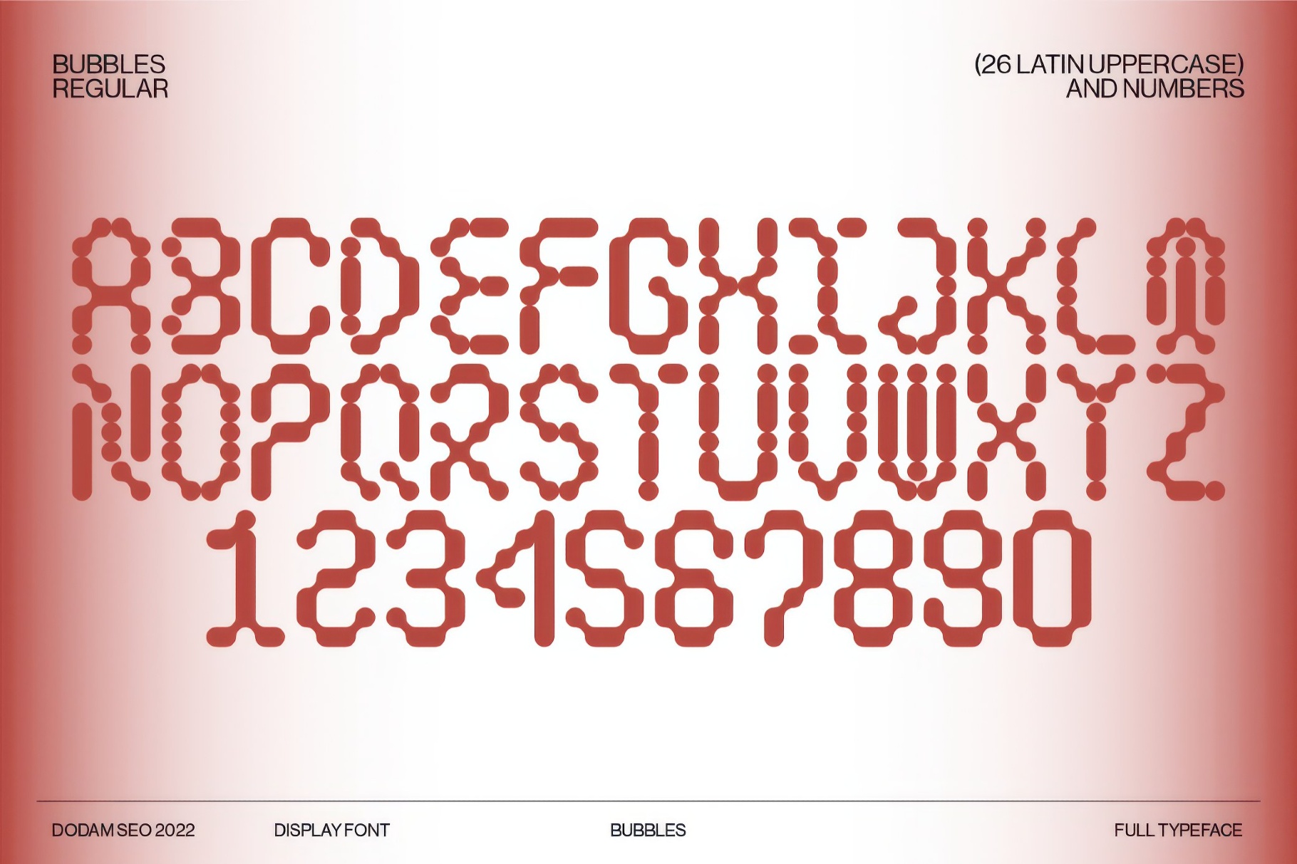 Bubbles | Free Bubble Font