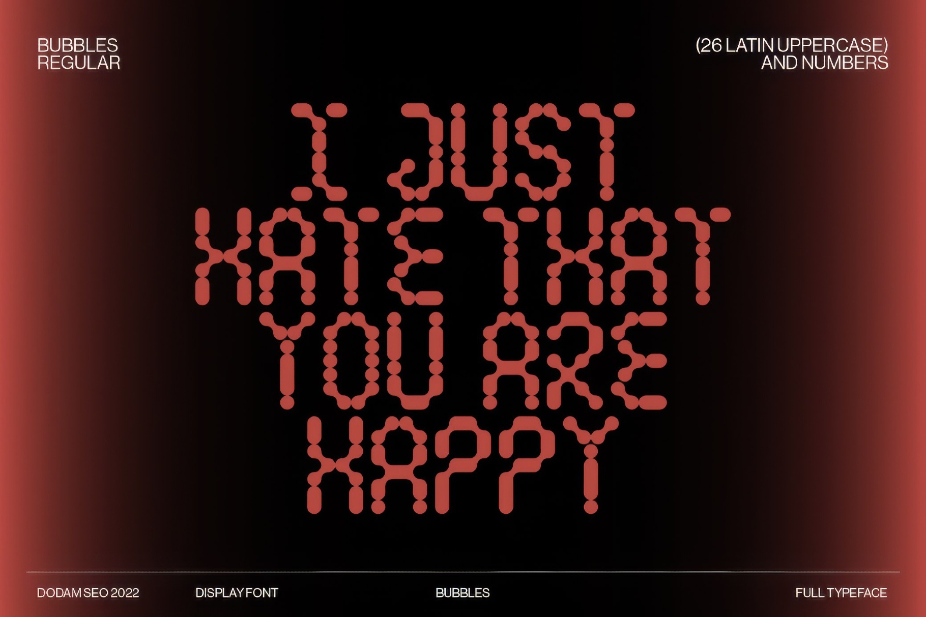 Bubbles | Free Bubble Font