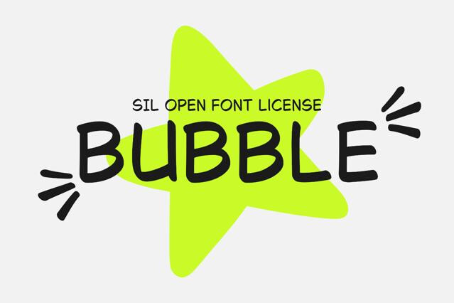 Bubble Sans