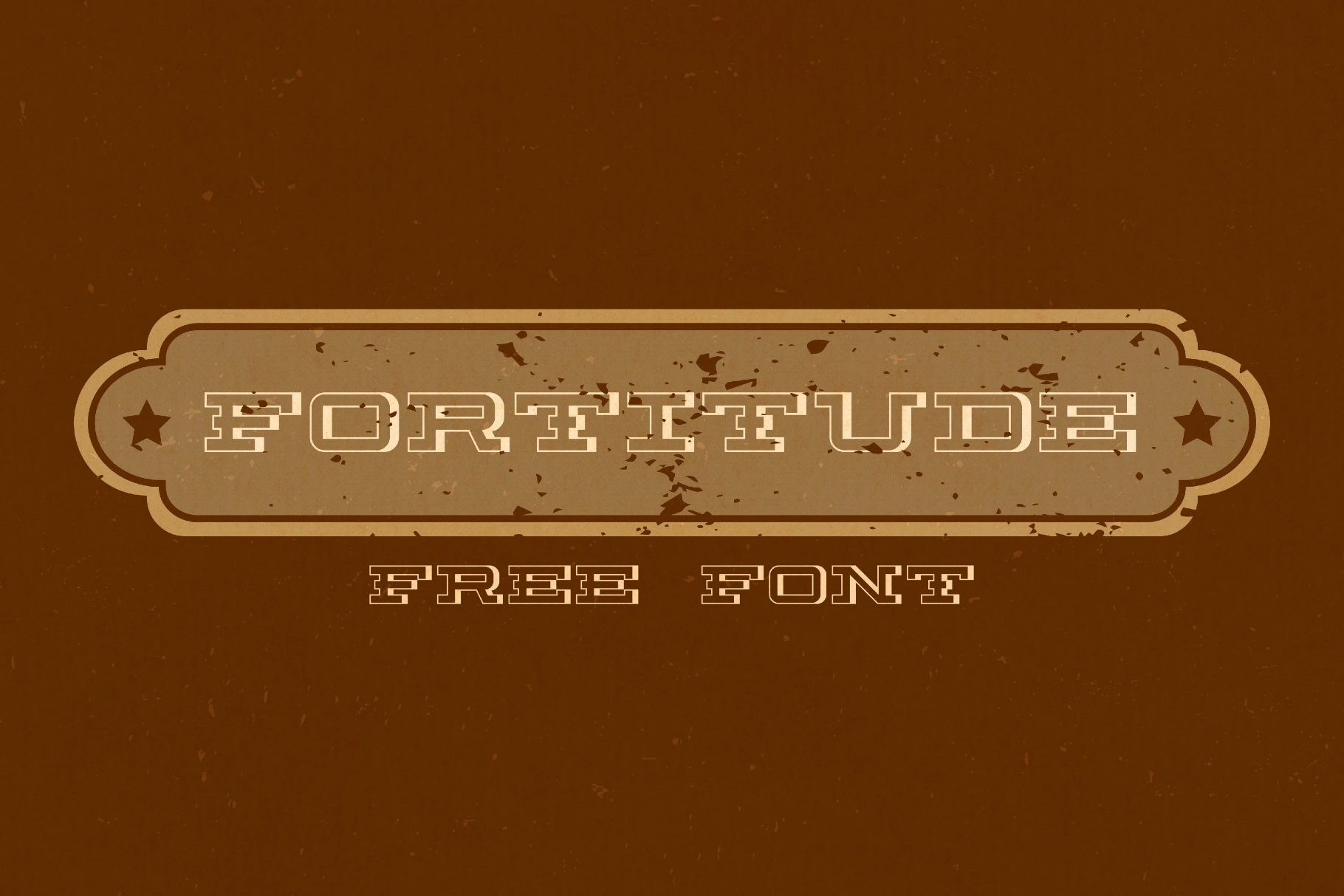 Fortitude 3D Font