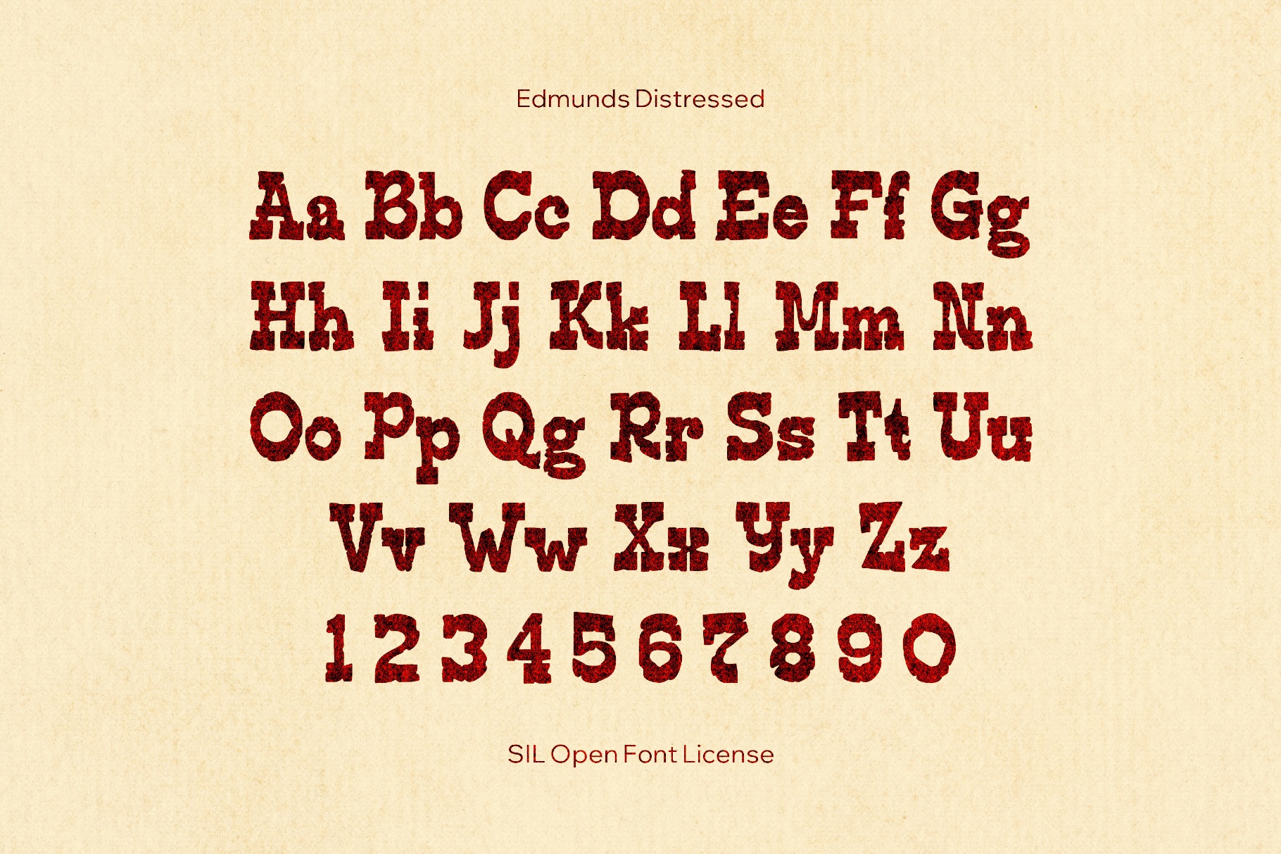 Edmunds Western Font Family