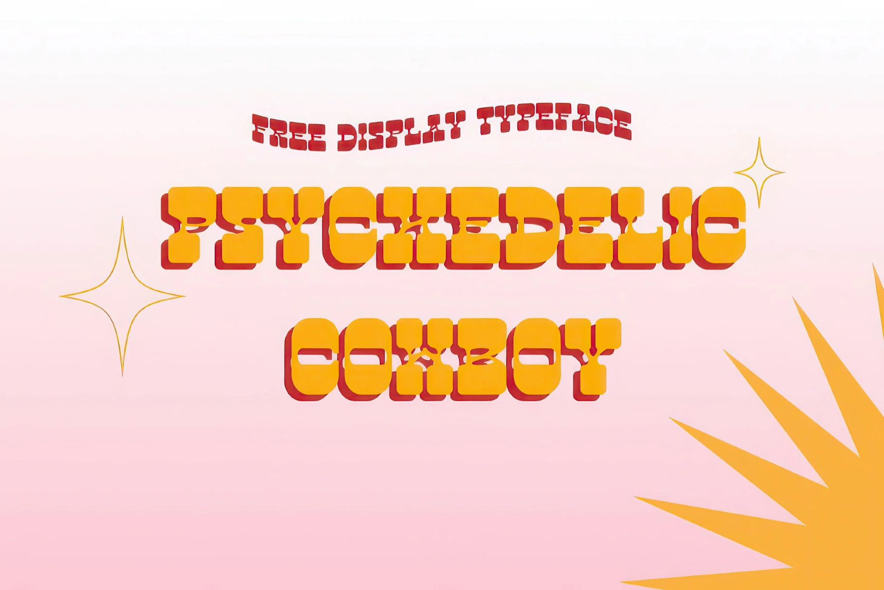 Psychedelic Cowboy | Free Font