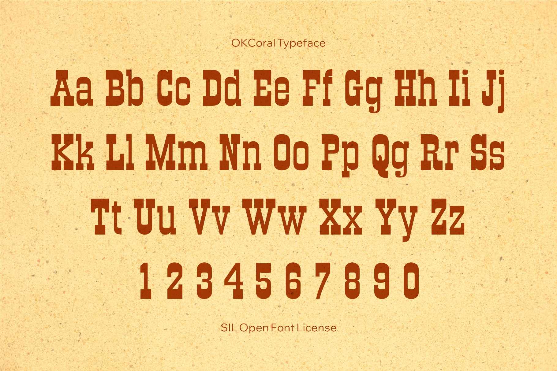 OKCoral Typeface