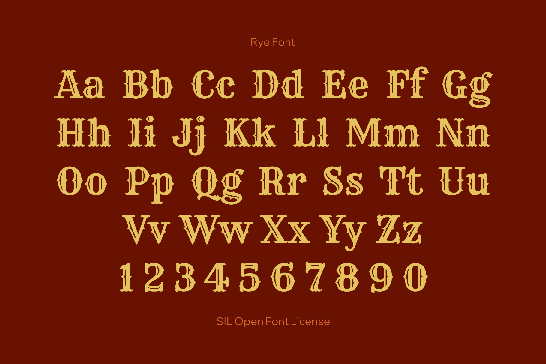 Rye Font
