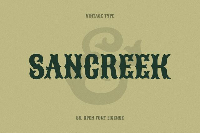 Sancreek Font