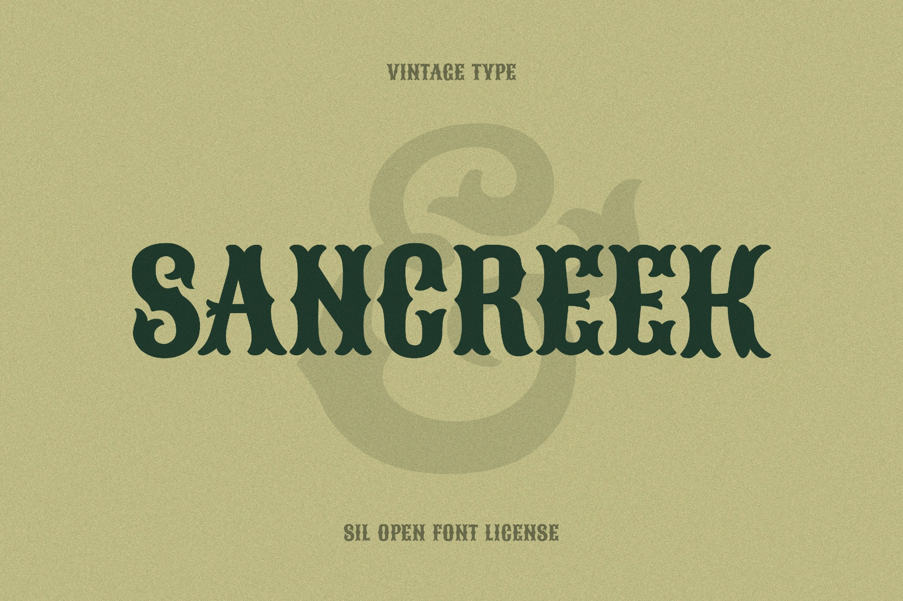 Sancreek Font