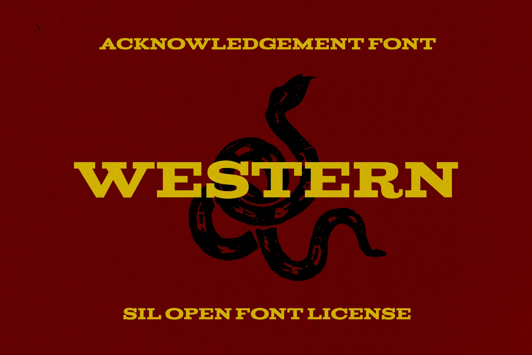 Acknowledgement Font