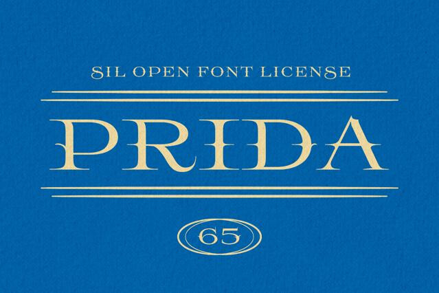 Prida65 Font