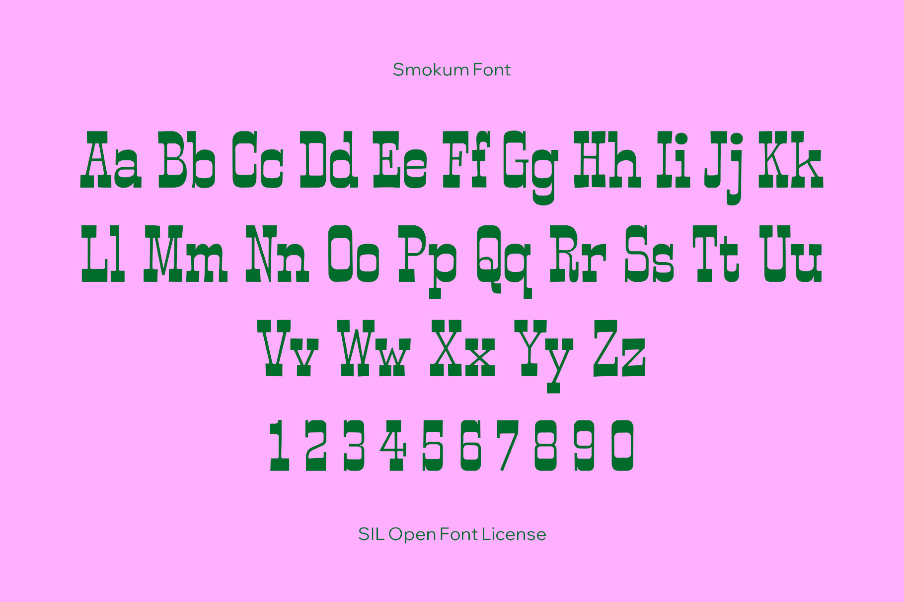 Smokum Font