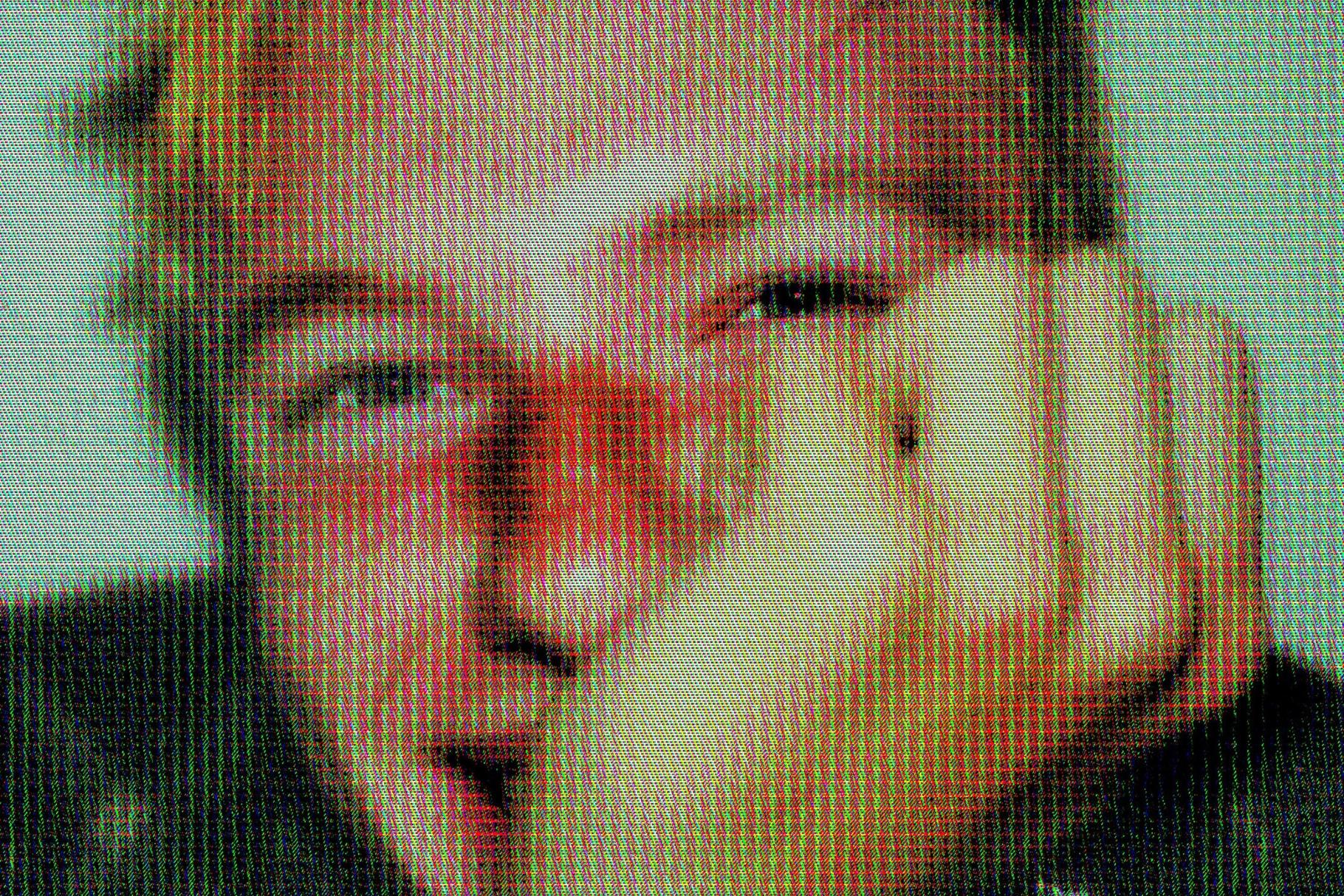 CRT LED Photo Effect