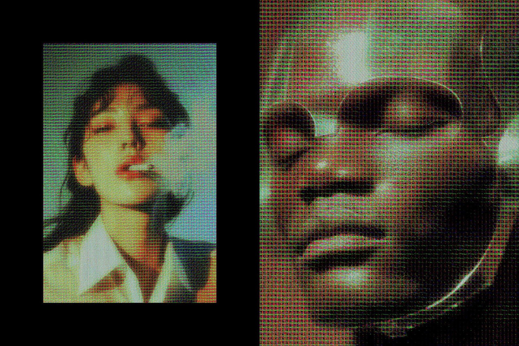 CRT LED Photo Effect