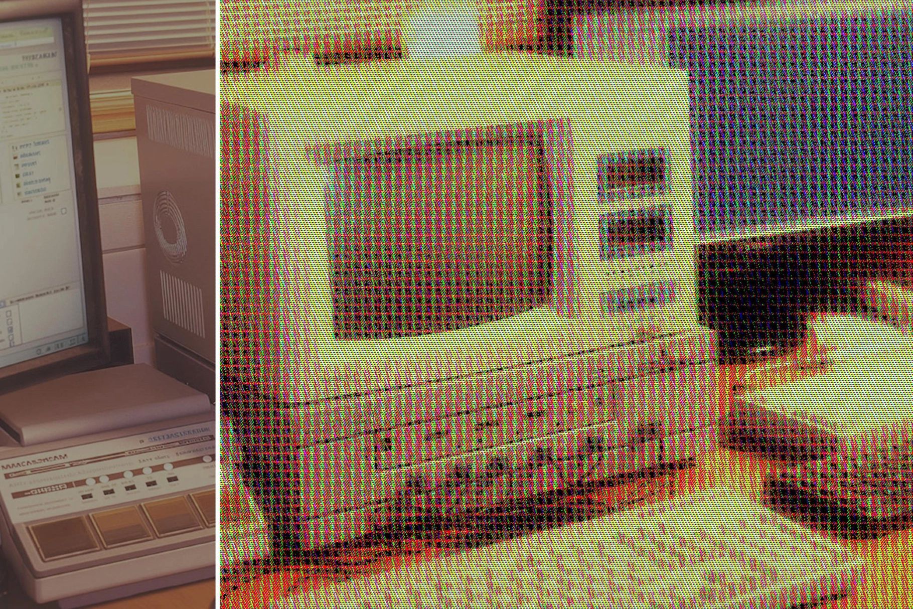 CRT LED Photo Effect