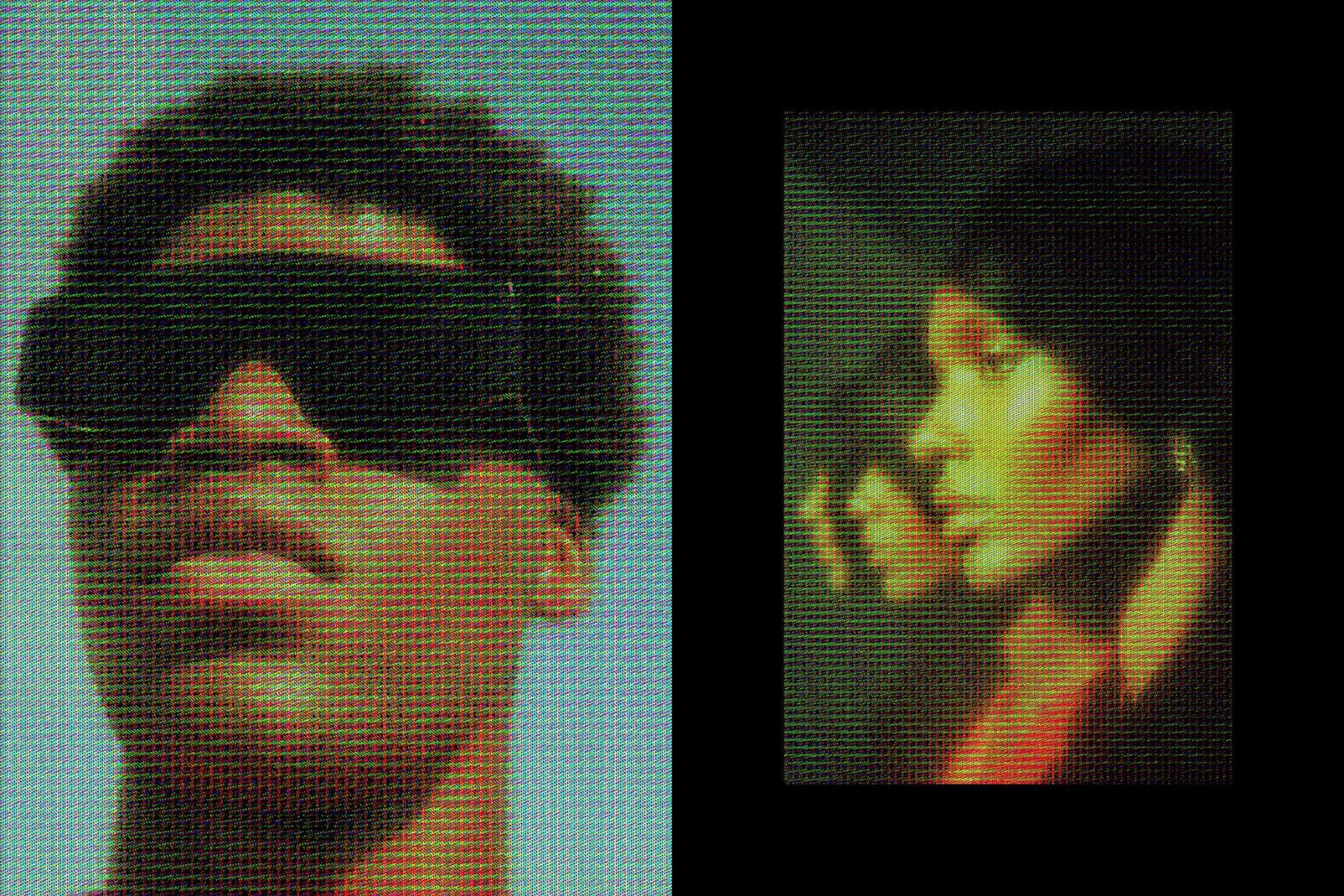 CRT LED Photo Effect