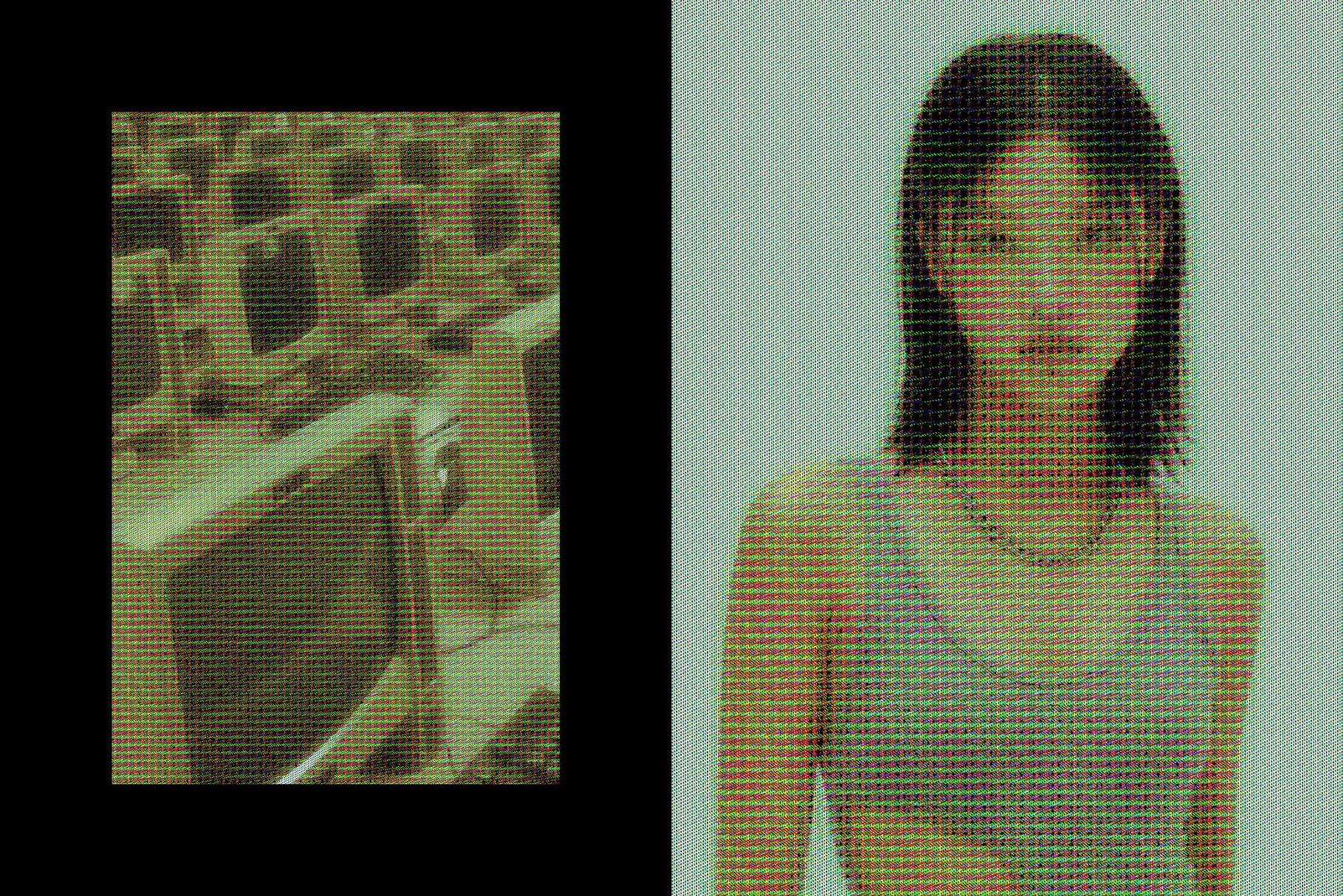 CRT LED Photo Effect