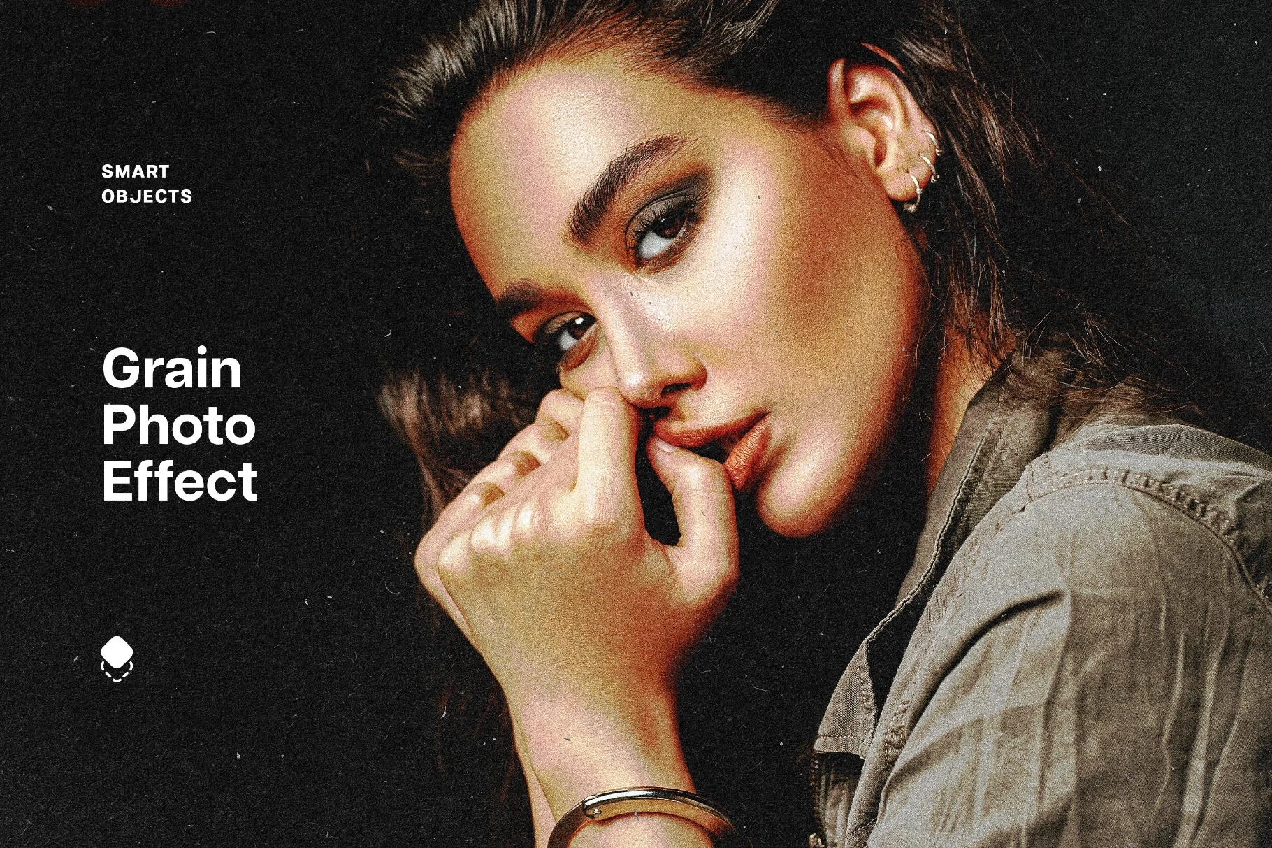 Grain Paper Print Photo Effect