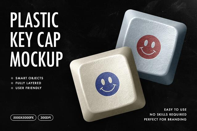 Mechanical Keycap Mockup