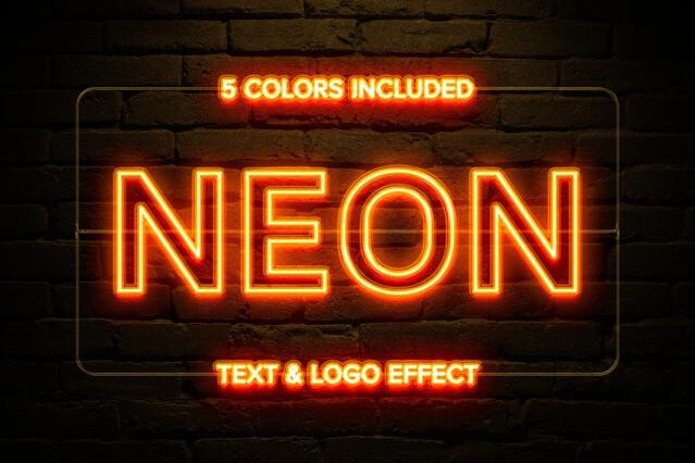 Neon Sign Effect