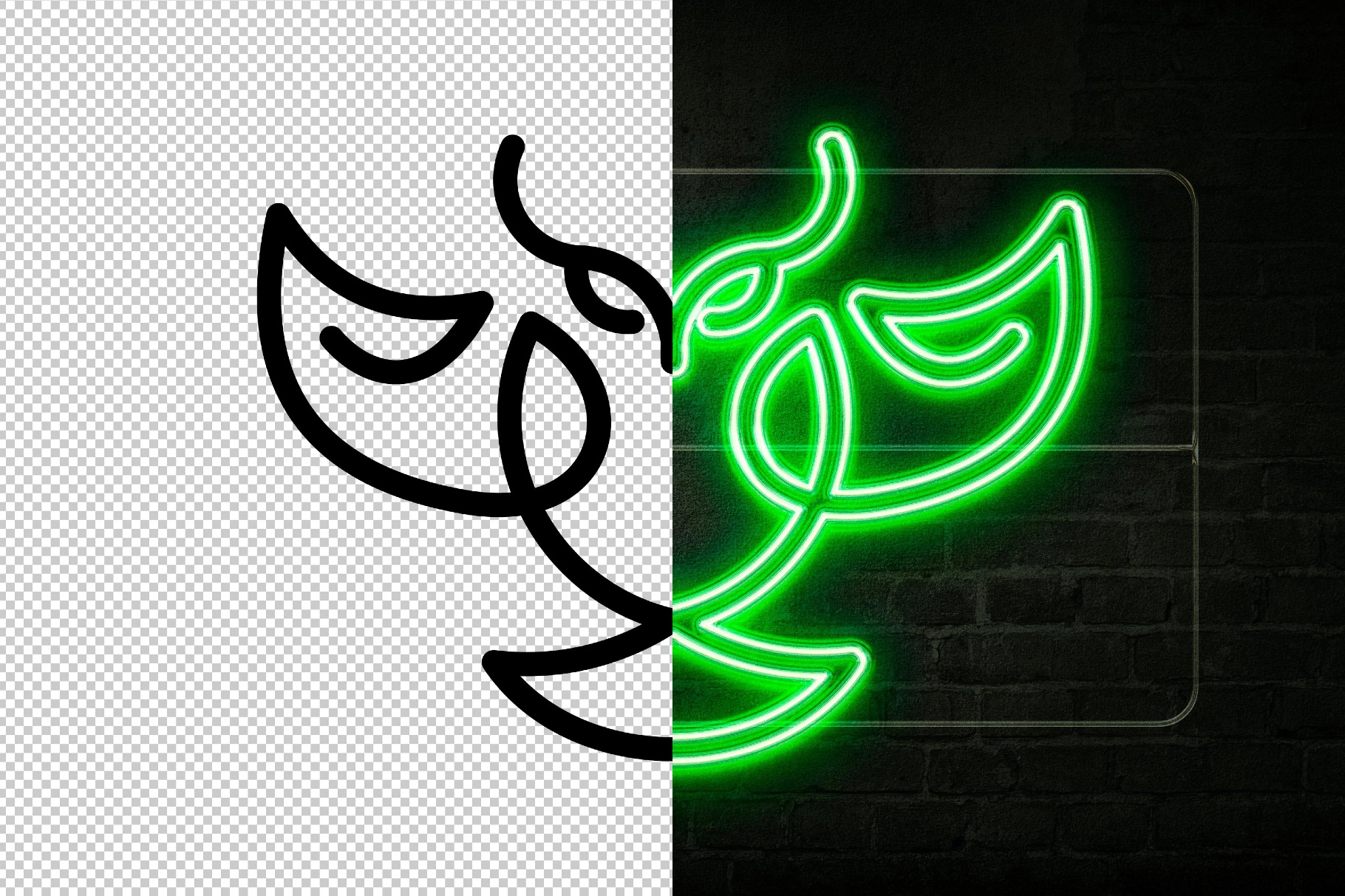 Neon Sign Effect