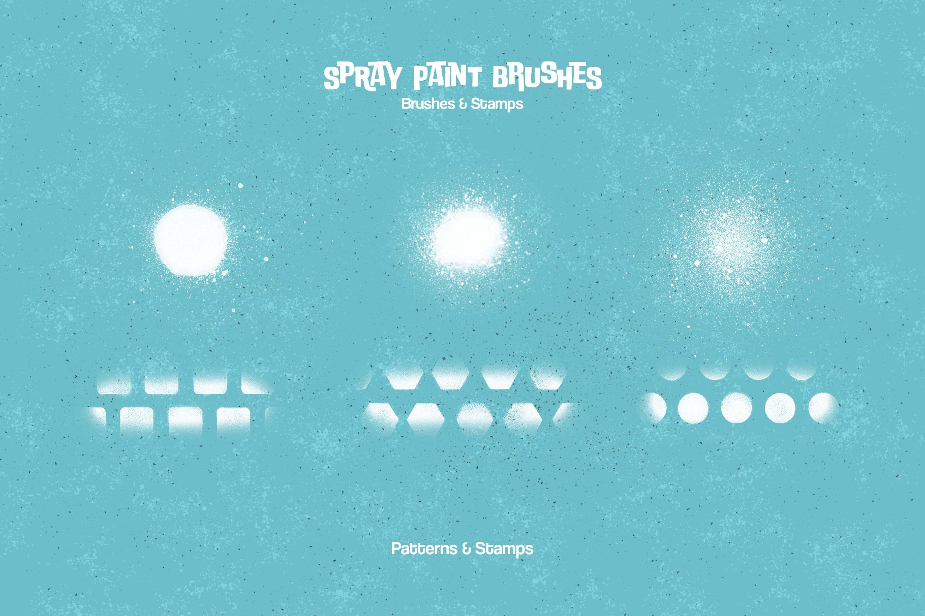 Multi-App Spray Paint Brushes