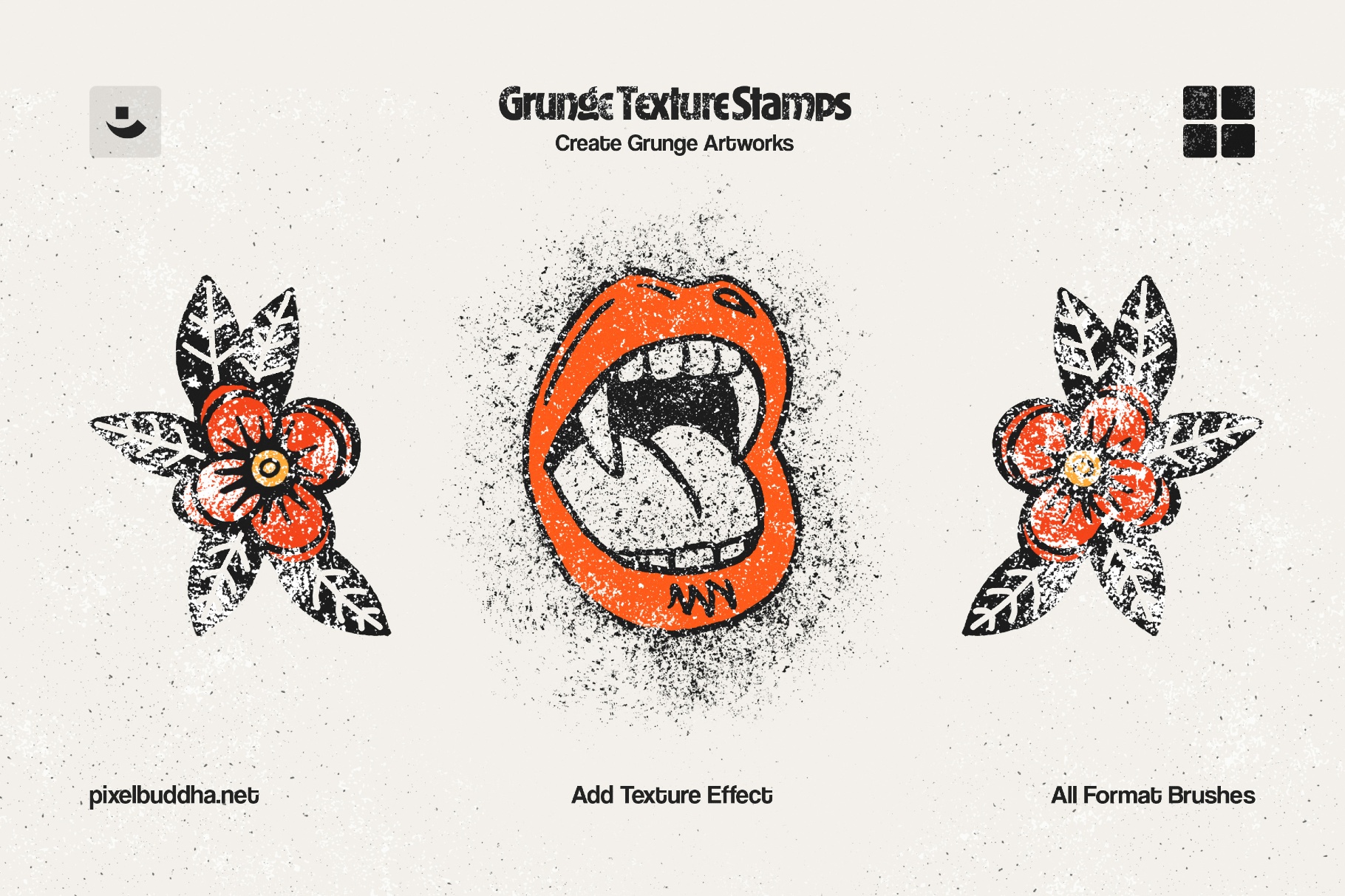 Multi-App Grunge Stamp Brushes