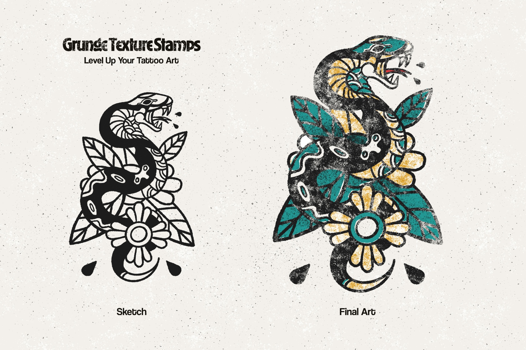 Multi-App Grunge Stamp Brushes