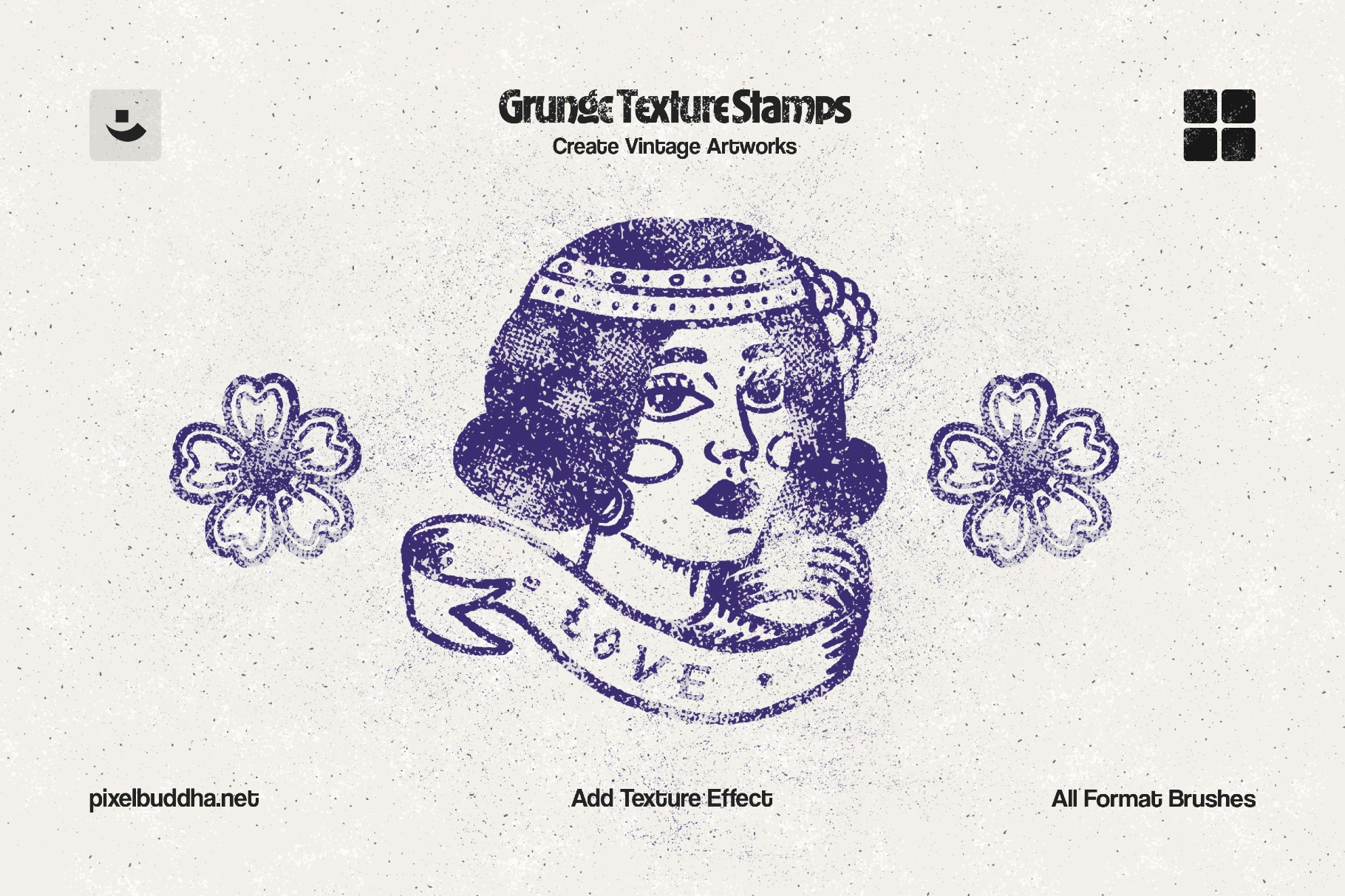 Multi-App Grunge Stamp Brushes