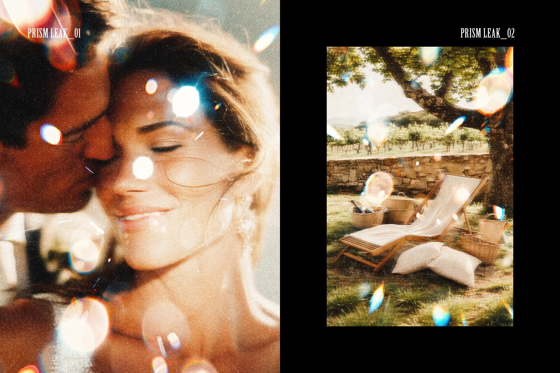 Prismic Light Photo Effect