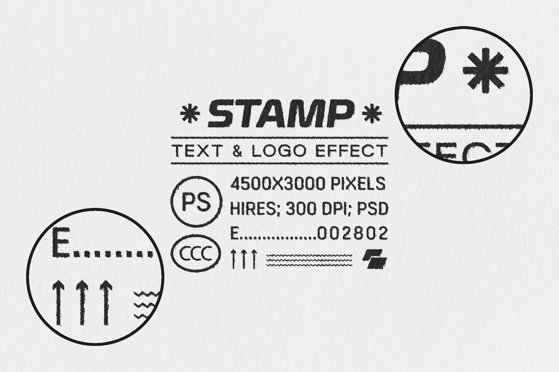 Stamp Printer Design Effect