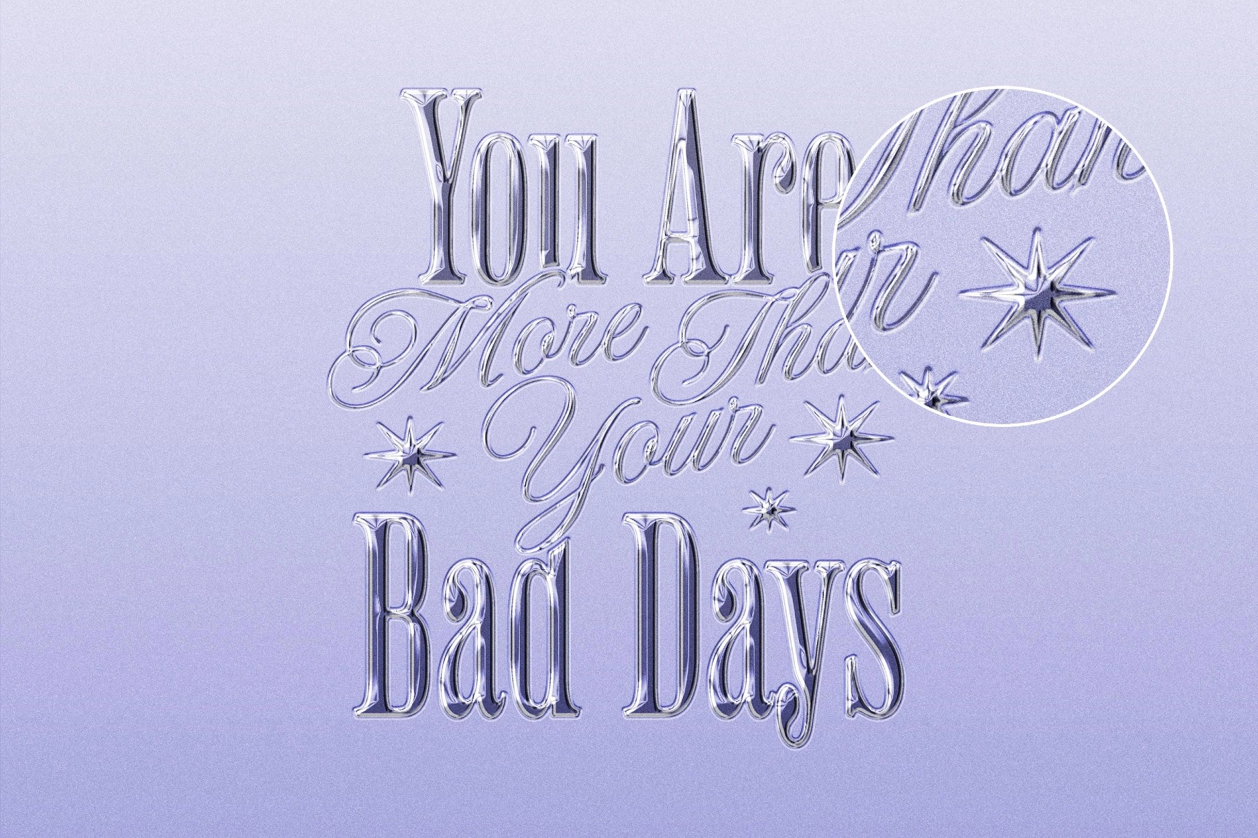 Chrome Text & Logo Effect