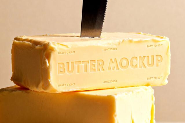 Butter Mockup
